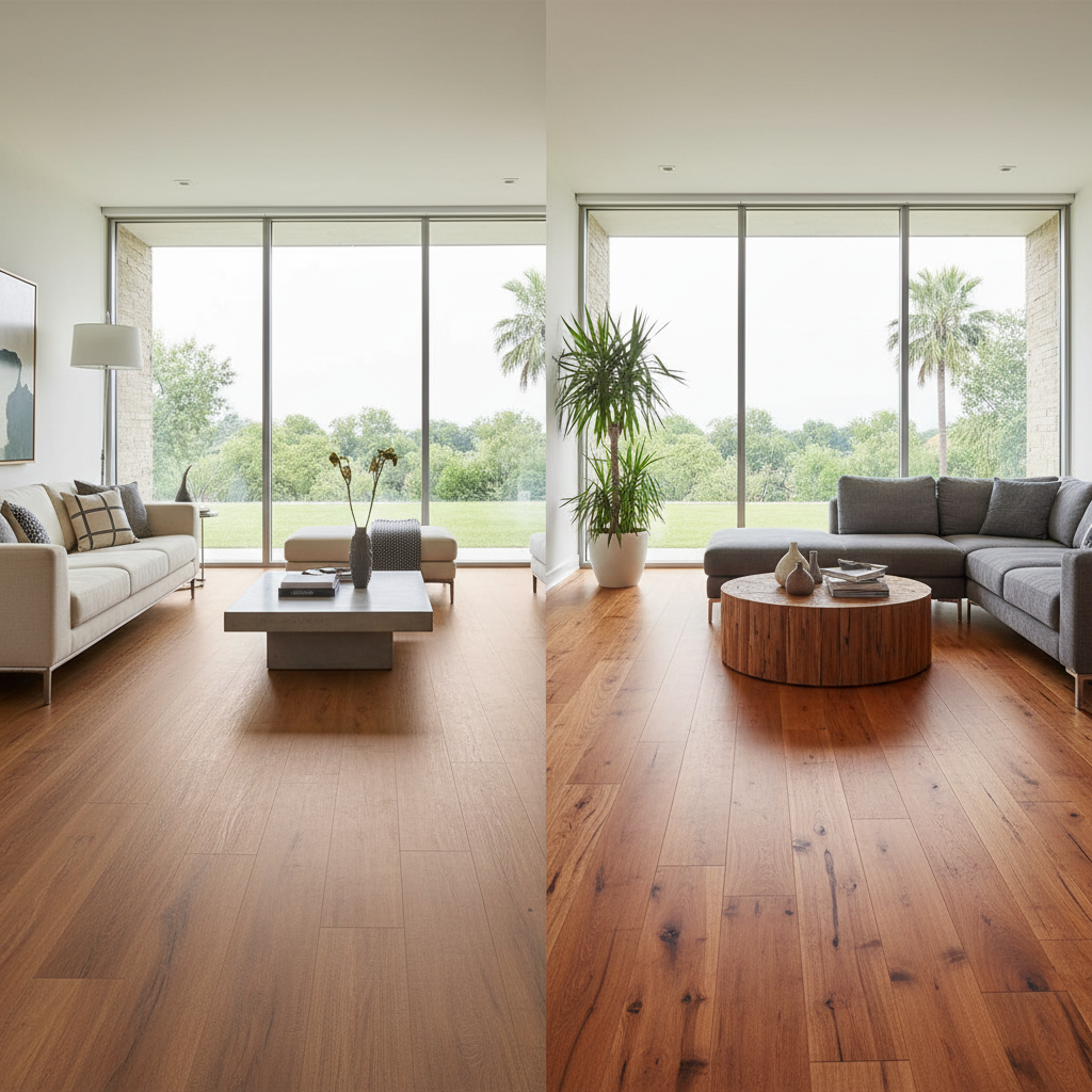 LVP vs Hardwood Flooring Houston