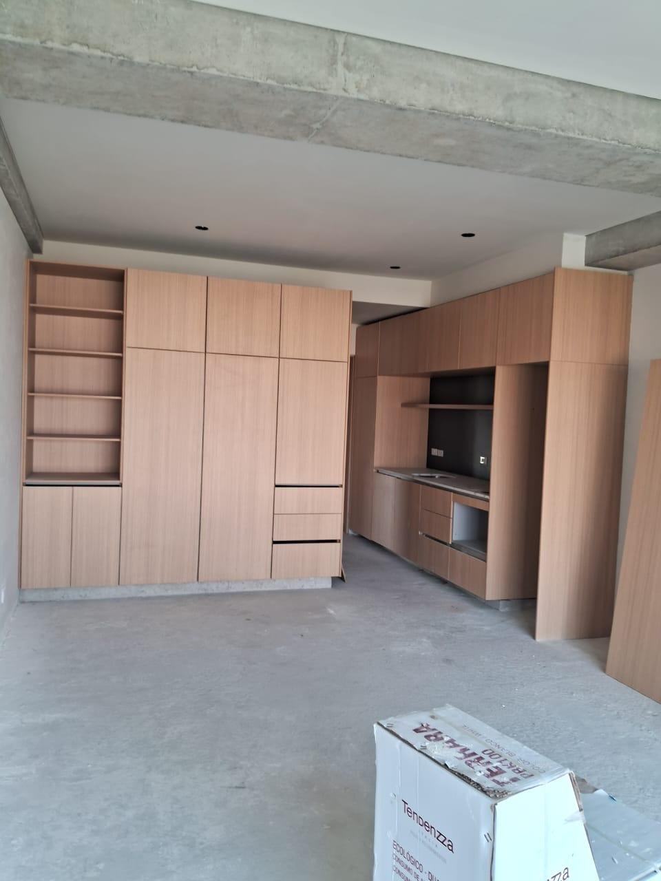 Kitchen with new countertops — Houston area project