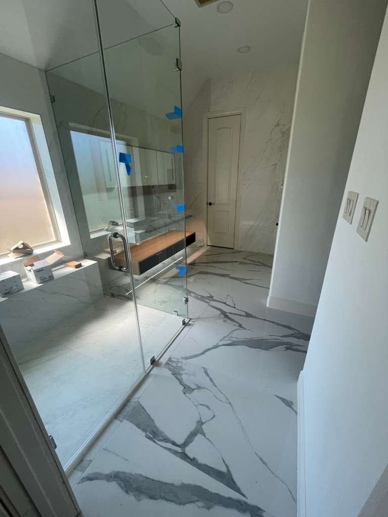 Master bathroom remodel in Spring, TX by Right Choice Remodeling
