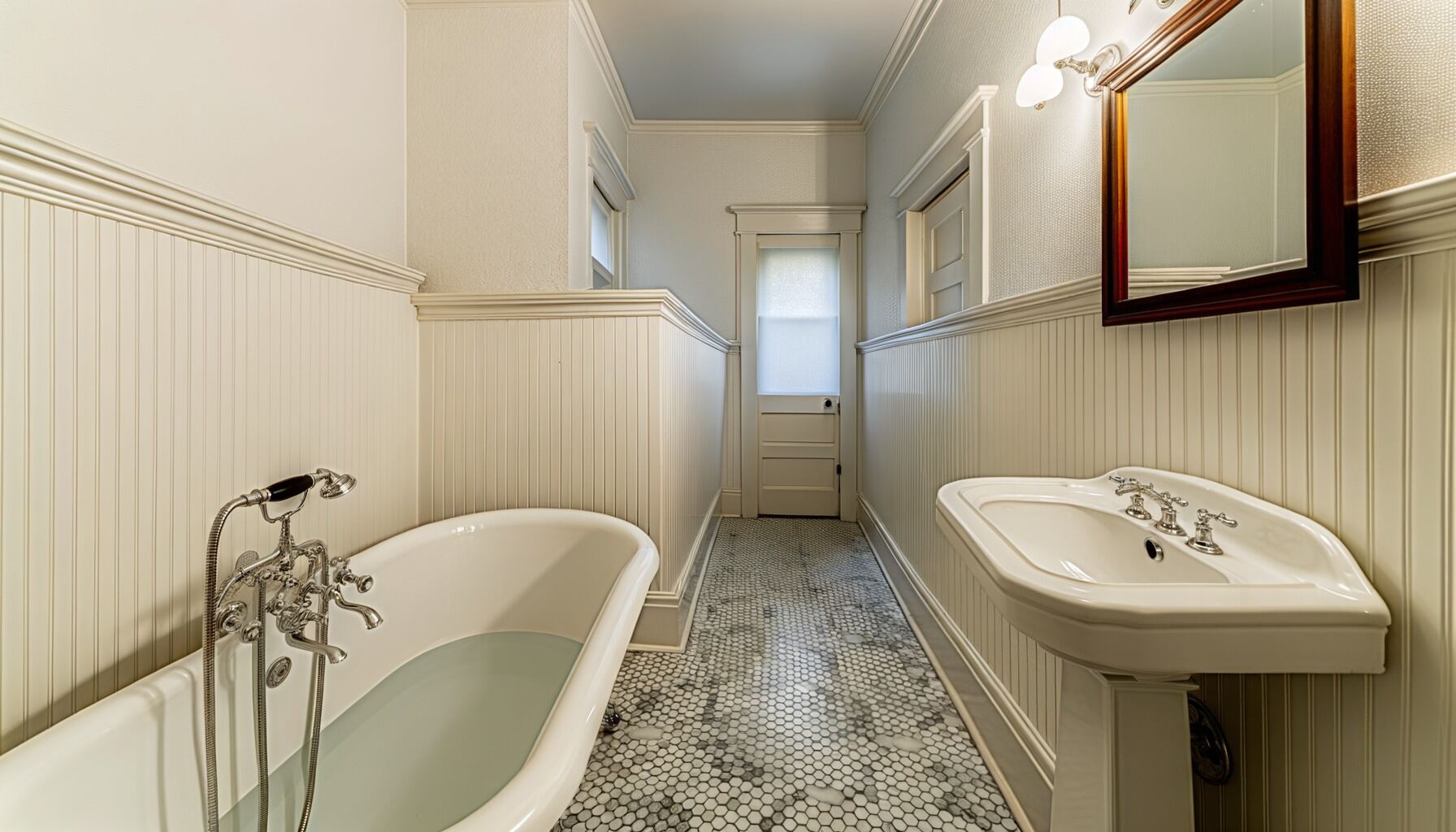 Traditional Clawfoot Bath - Bellaire, TX