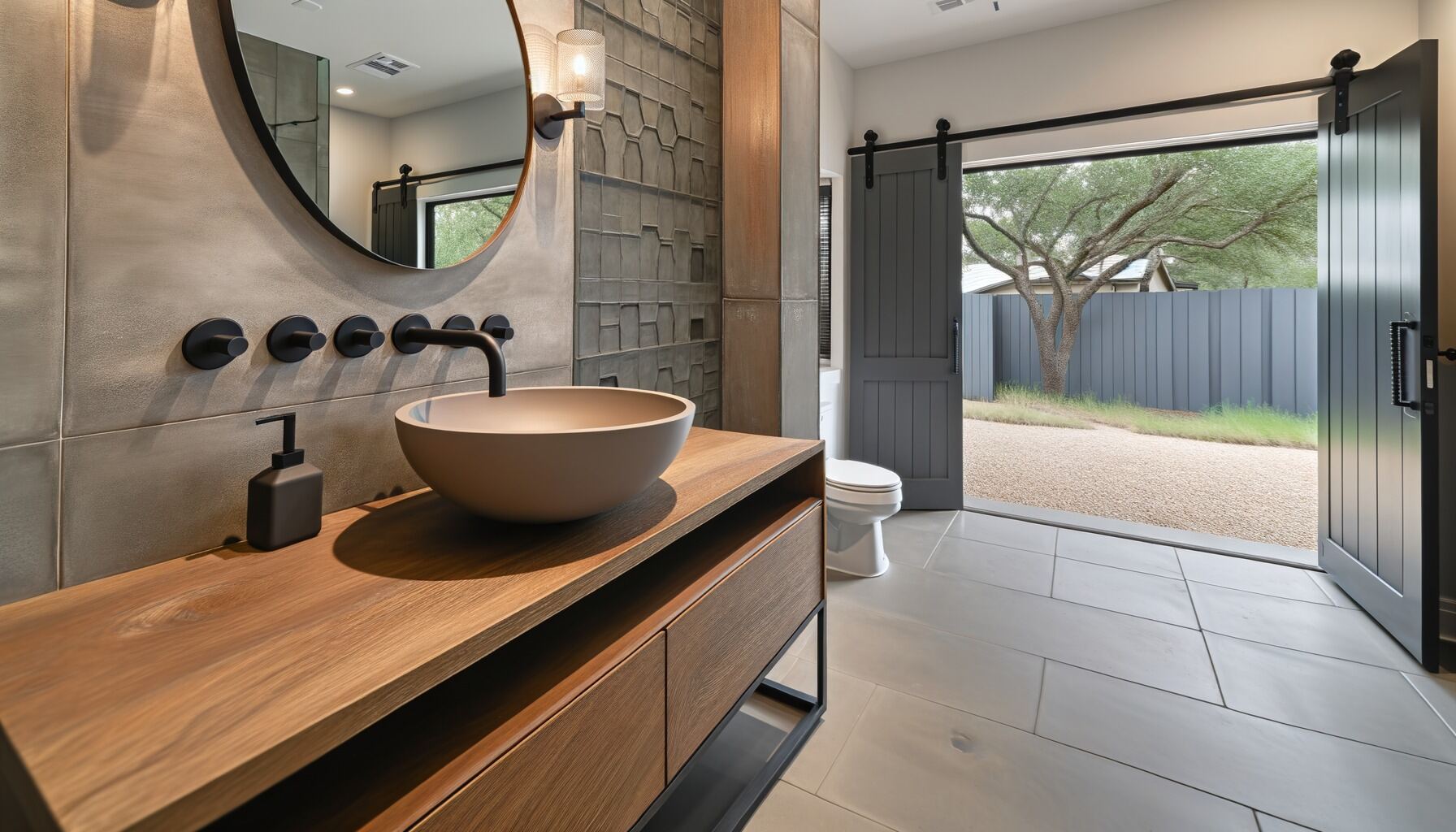 Contemporary Vessel Sink - Cypress, TX