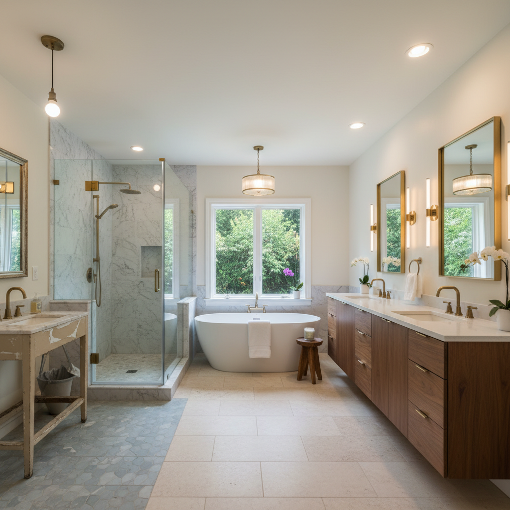 Bellaire Bathroom Before