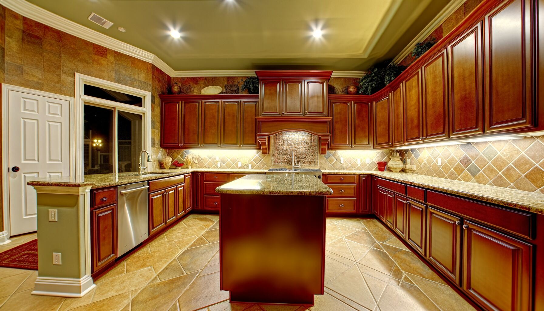 Cherry Traditional Kitchen - Cypress, TX