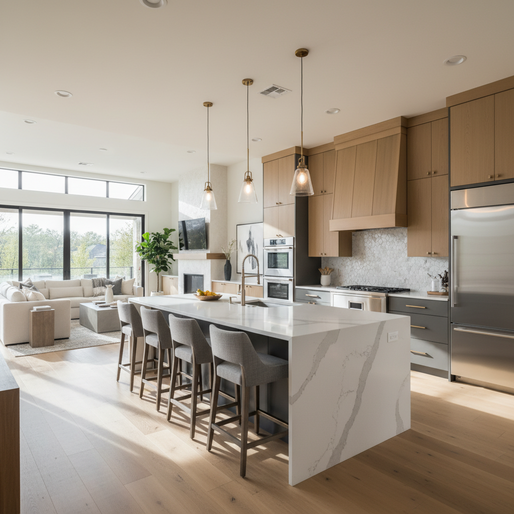 Woodlands Kitchen After